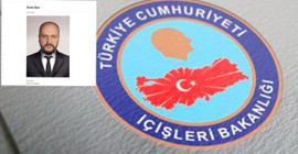 Emin Şen 'danışman' sıfatıyla İçişleri Bakanlığı'nın internet sitesinde