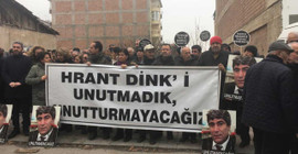 Hrant Dink Malatya'da doğduğu evin önünde anıldı