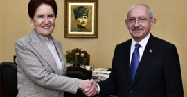 Akşener liderler turu kapsamında Kılıçdaroğlu ve Karamollaoğlu'nu ziyaret etti