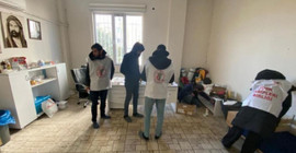 TTB, depremin yıktığı Adıyaman için cemevinde revir kurdu