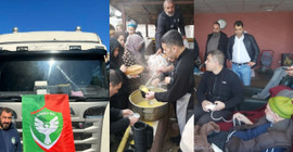 Amedspor'dan tesislerde depremzedelere destek