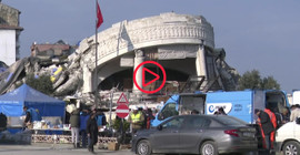 Depremin ardından Antakya'da tarihi binalar da yıkıldı