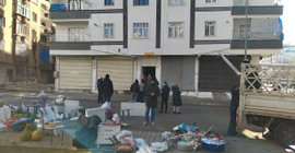 Diyarbakır'da hasarlı binalar boşaltılıyor: Bir mahallede 60 bina mühürlenecek