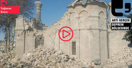 Malatya'da 14 milyon liraya restore edilen Teze Camii yerle bir oldu