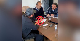 AKP milletvekili elinde kağıt kalem Maraş'ın kent planını çizdi: Buraya, buraya yapacağız