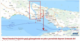 AFAD'ın 'Kanal İstanbul çevresinde diri fay yoktur' savunması gündem oldu