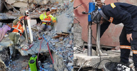 Adıyaman'daki binalar, betonda kullanılan büyük taşlar yüzünden göçmüş