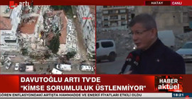 Davutoğlu Artı TV'ye konuştu: 'İstifa onurlu bir eylemdir'
