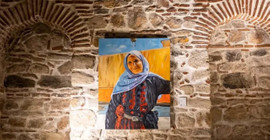 Ressam Ayşe Betil'in 'Urfalı Kadın' tablosu Venedik'te sergilenecek