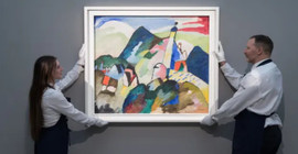 Naziler tarafından yağmalanan Kandinski tablosu rekor fiyata satıldı