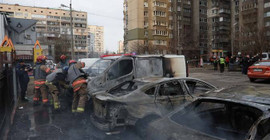 Rusya'dan Ukrayna'ya son beş ayın en ağır bombardımanı: Altı kişi öldü, Kiev'in yüzde 40'ı elektriksiz kaldı