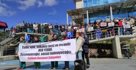 Sağlık emekçilerinden eylem: 'Bu hastanede sistematik cinsel saldırı var'