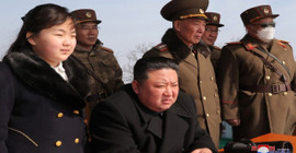 Kuzey Kore'den 'nükleer karşı saldırı tatbikatı': Kim Jong-un tatbikatı kızıyla izledi
