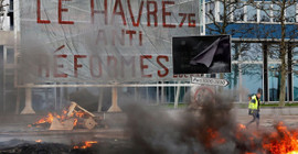 Fransa 'tek adam' rolüne soyunan Macron'a karşı ayakta: Grevler bugün de devam edecek