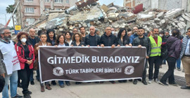 Yazarlar ve sanatçılardan 'yeniden inşa' çağrısı: Gitmedik! Buradayız...Ma rihna, ninha hon!