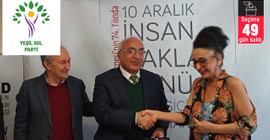 İHD Eş Genel Başkanı Öztürk Türkdoğan Yeşil Sol Parti'den aday adayı oldu