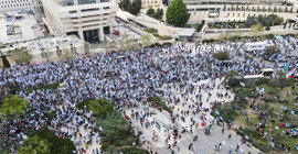 İsrailli aşırı sağcılar eylemcilere şiddet çağrısı yaptı