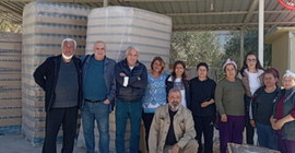 HOY-TUR Gönüllülerinden Hatay'da üretici kadınlara destek