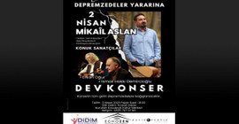 Sanatçı Mikail Aslan depremzedeler için sahne alacak