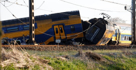Hollanda'da tren kazası: Bir ölü, 30 yaralı