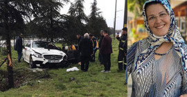 Burdur'da otomobil ağaca çarptı: Bir ölü, üç yaralı