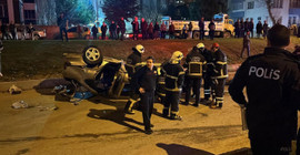 Kütahya'da trafik kazası: Bir ölü, altı yaralı