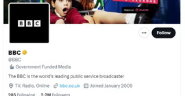 BBC'den Twitter'a itiraz: Hükümet tarafından finanse edilmiyoruz, ibare kalkmalı