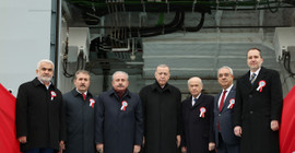 Destici ve HÜDA PAR lideri Yapıcıoğlu 'SİHA'da buluştu