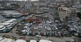 İmamoğlu Eminönü Meydanı'nı yayalaştırma projesinden yeni görsel paylaştı