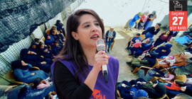 Yeşil Sol Parti vekil adayı Sevda Karaca: Antep'i göçmen düşmanlığıyla emekçileri birbirine kırdıranlara bırakmayacağız
