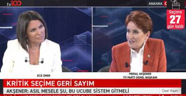 Akşener: Anketlerin ortak noktası Kılıçdaroğlu kazanıyor