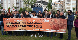 Yaşam savunucuları Büyüknohutçu çiftini andı
