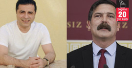 Demirtaş'tan ziyarete gelen Erkan Baş'a not: Mücadeleyi büyütelim