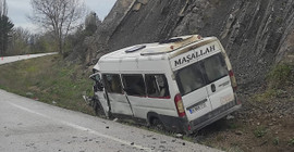 İşçi servisi kaza yaptı, iki kişi öldü
