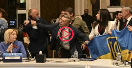Rus ve Ukraynalı yetkililer, Ankara’da yumruk yumruğa birbirine girdi
