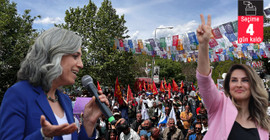 Dersim'de Yeşil Sol rüzgarı: 'Dersim iki oyunu da evlatlarına verecek, bu kadim halk sizi gönderecek'