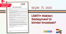 SPoD’un LGBTİ+ Hakları Sözleşmesi’ni 58 vekil adayı imzaladı