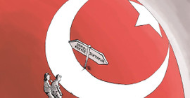 Karikatüristlerin gözünden 14 Mayıs seçimleri: Erdoğan demokrasiye karşı yarışıyor