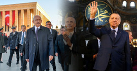 Adaylar son duraklarını ziyaret edecek: Kılıçdaroğlu Anıtkabir'de, Erdoğan Ayasofya'da