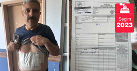 Urfa'da blok oya karşı çıkan sandık görevlisine kaynar su döküldü