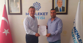Memleket Partisi Ödemiş İlçe Başkanı Özay Yiğen partisinden istifa etti