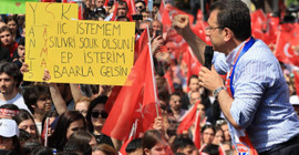 İmamoğlu: Yalanlarını, iftiralarını yüzlerini çalacağız