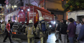 Beyoğlu’nda gece kulübünde yangın çıktı