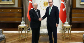 Seçim sonrası Beştepe'de Erdoğan ve Bahçeli'den ilk zirve