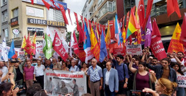 İzmir'de Gezi anması: Biz Geziciyiz siz gidici