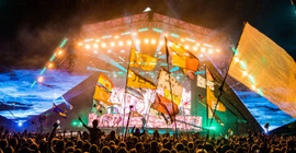 Glastonbury Festivali'nde gizemli grup: 'ChurnUps'ın dijital ayak izine rastlanmadı