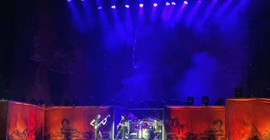 Heavy metal grubu Manowar, beşinci kez İstanbul'da sahne aldı