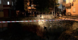 Bağcılar'da inşaat alanında toprak kaydı, 6 katlı bina tahliye edildi