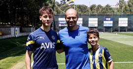 Alex de Souza'dan kupa finali öncesi Fenerbahçe'ye ziyaret