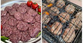 Mangalda köfte yaparken köftelerin üzerine dizin köftenin lokum gibi pişmesini sağlıyor! Daha da lezzetleniyor
